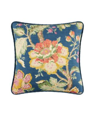 Декоративная квадратная подушка Rose Tree Secret Garden Floral, 18" x 18"