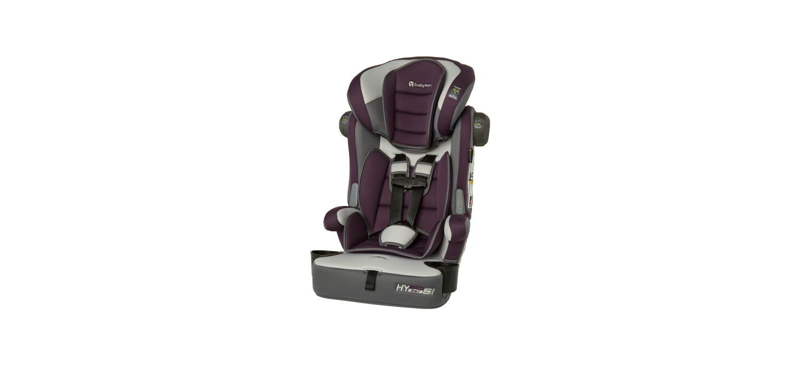 Baby Trend Kids Trend Hybrid SI 3-in-1 Combination Booster Car Seat with Side Impact Protection - Dash Plum