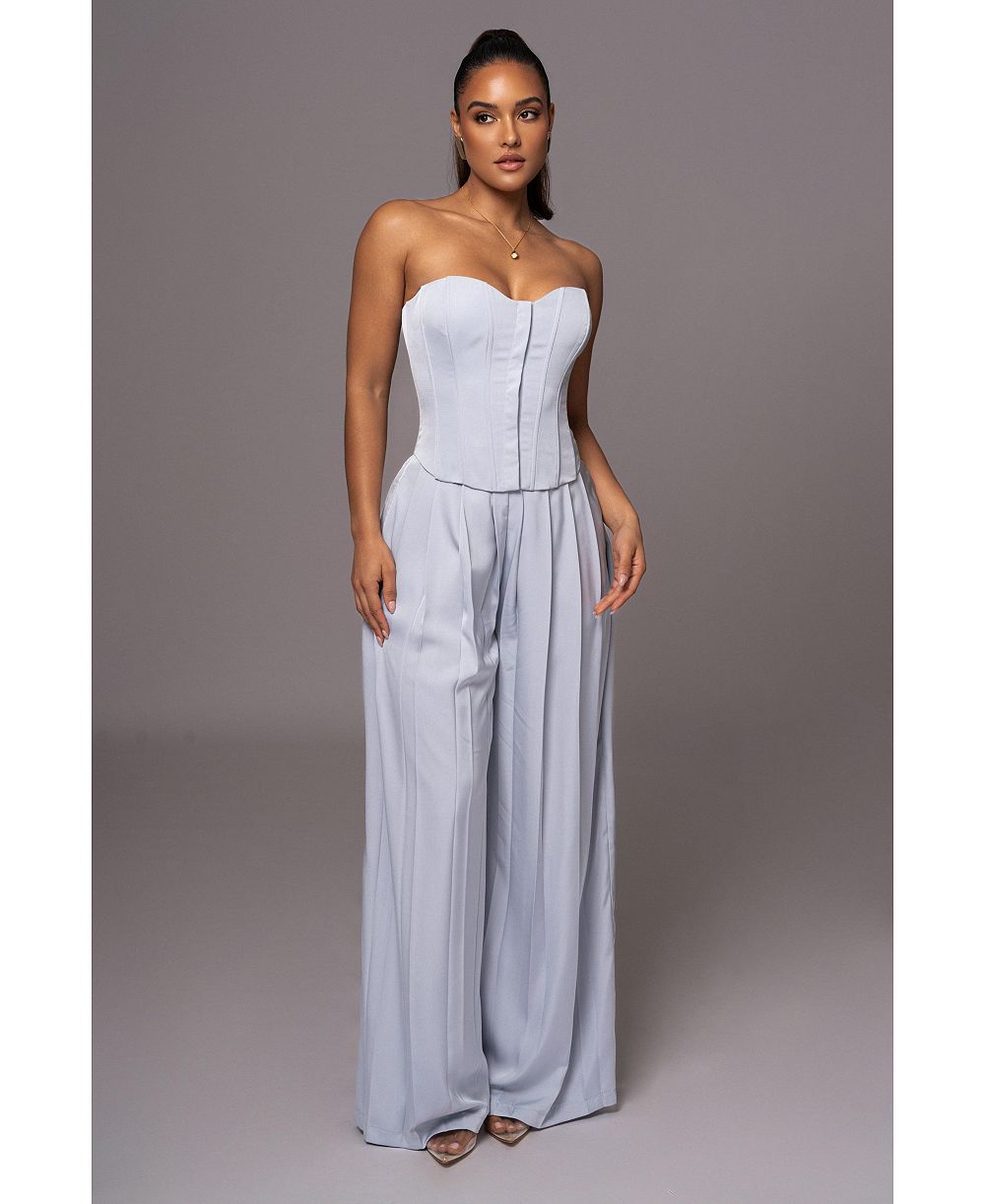 Женские широкие плиссированные брюки JLUXLABEL Clara