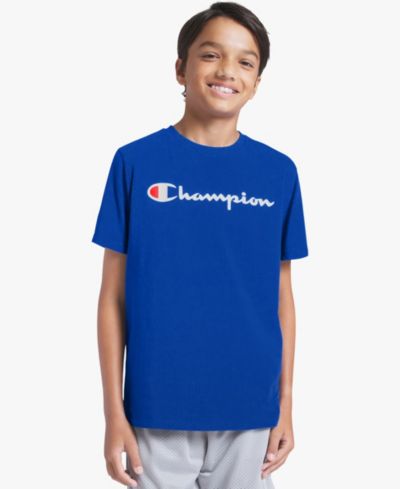 Футболка Champion Boys' 8-20 Crewneck Signature