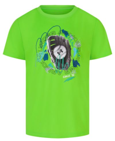 Футболка Under Armour Boys' 2T-7 Tech Curve Ball Short-Sleeve