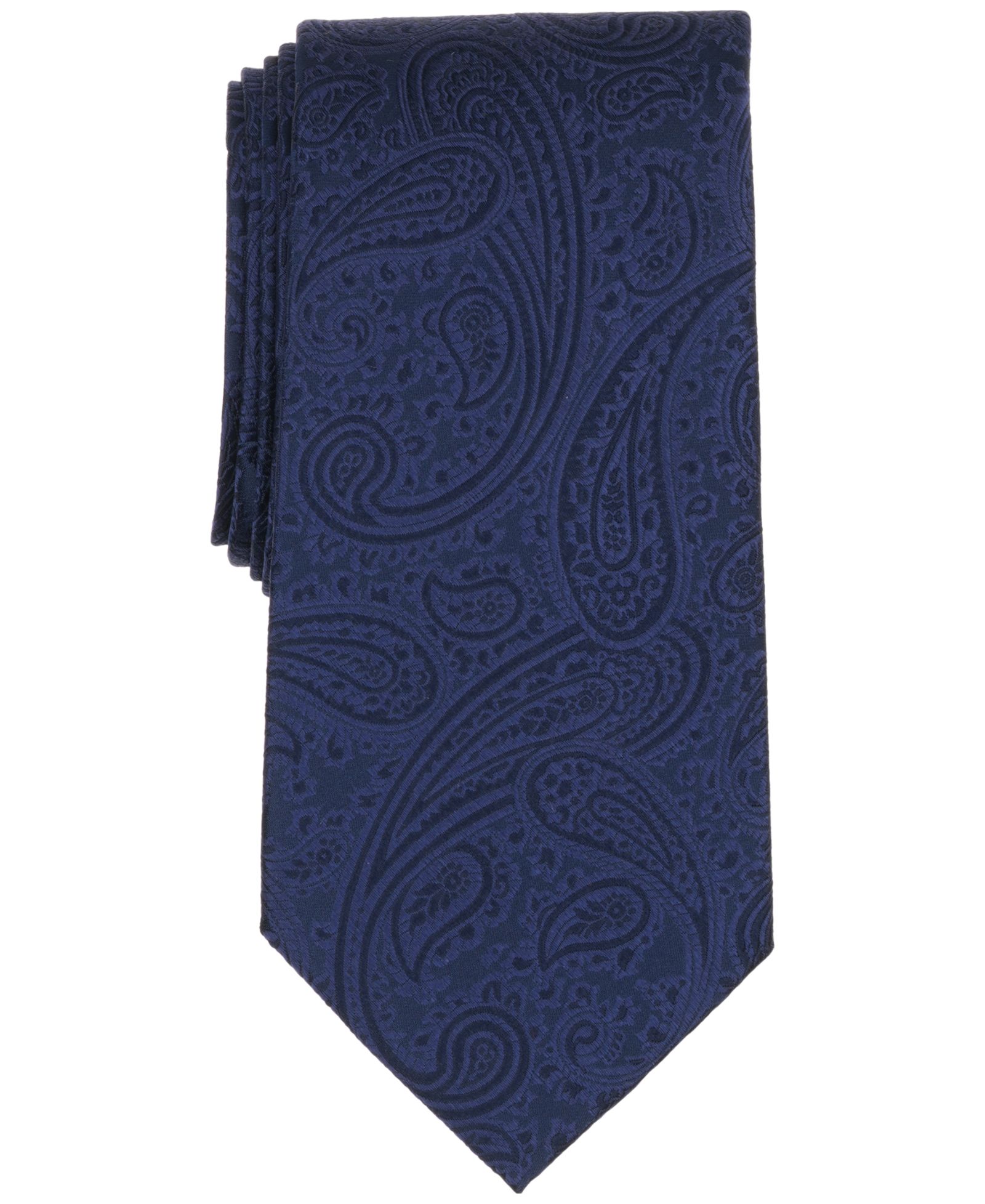 Brooks Brothers Men's Classic Satin Paisley Tie