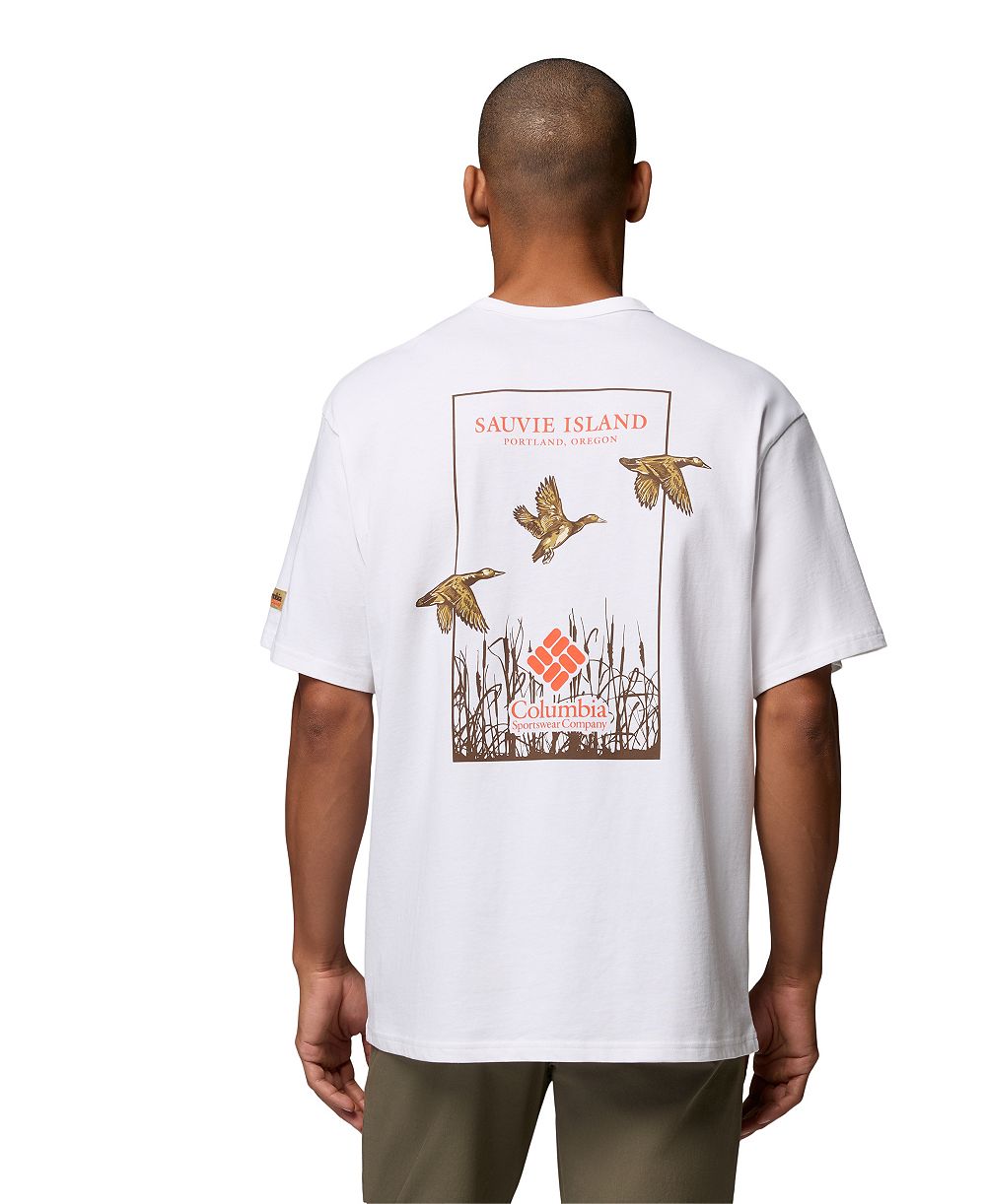 Columbia Men's Heavyweight Back Graphic T-Shirt