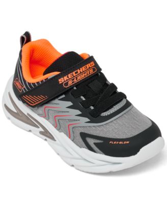 Skechers Toddler Kids Lights: Flex-Glow Ultra - Prism-Pacer Fastening Strap Light-Up Lifestyle Sneakers from Finish Line