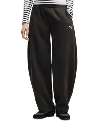 Женские брюки Puma Ess Relaxed из флиса с широкими штанинами