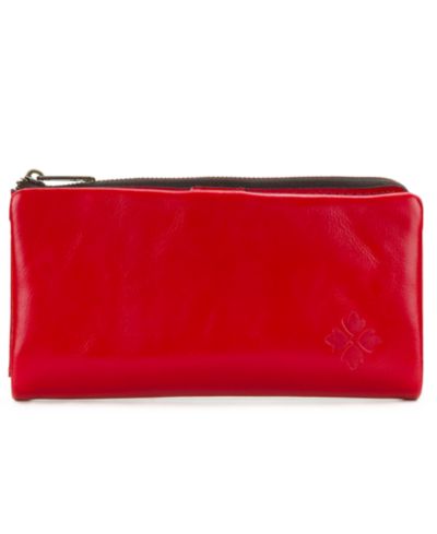 Patricia Nash Prassa Leather Zip-Top Wallet
