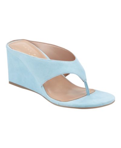 Marc Fisher LTD Women's Udena Slip-On Wedge Dress Sandals