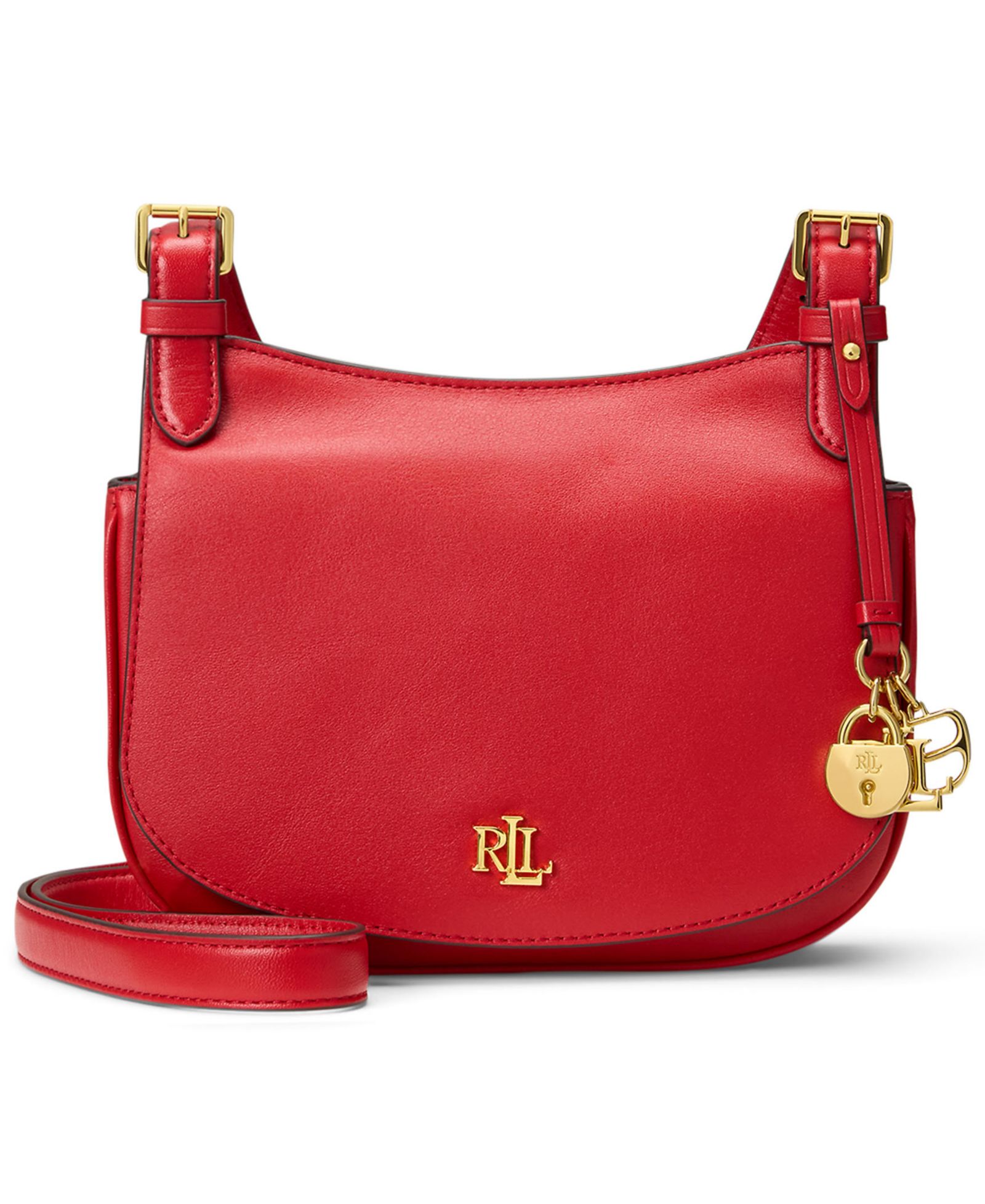 Lauren Ralph Lauren Marcy Medium Leather Crossbody Bag