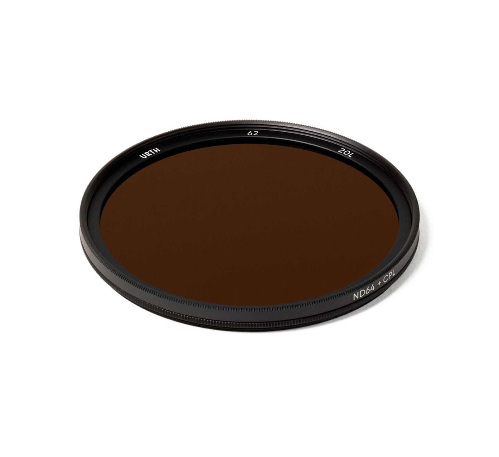 Urth 62mm ND64 + Cpl Lens Filter Plus