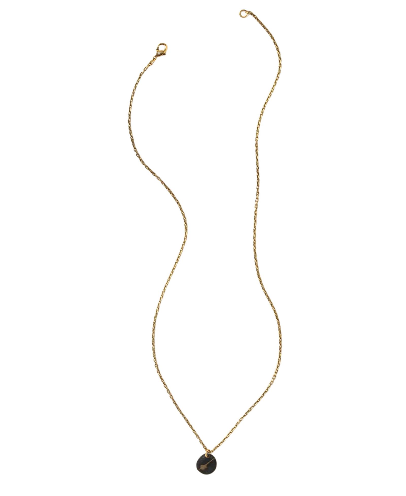 Колье-подвеска Uncommon Goods Emilie Shapiro Kintsugi Sterling Silver 14k Gold