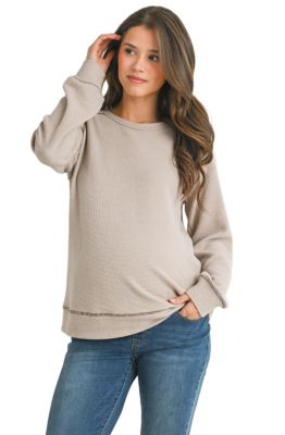Женская толстовка Hello Miz Waffle Knit с круглым вырезом