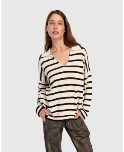 Cream stripes