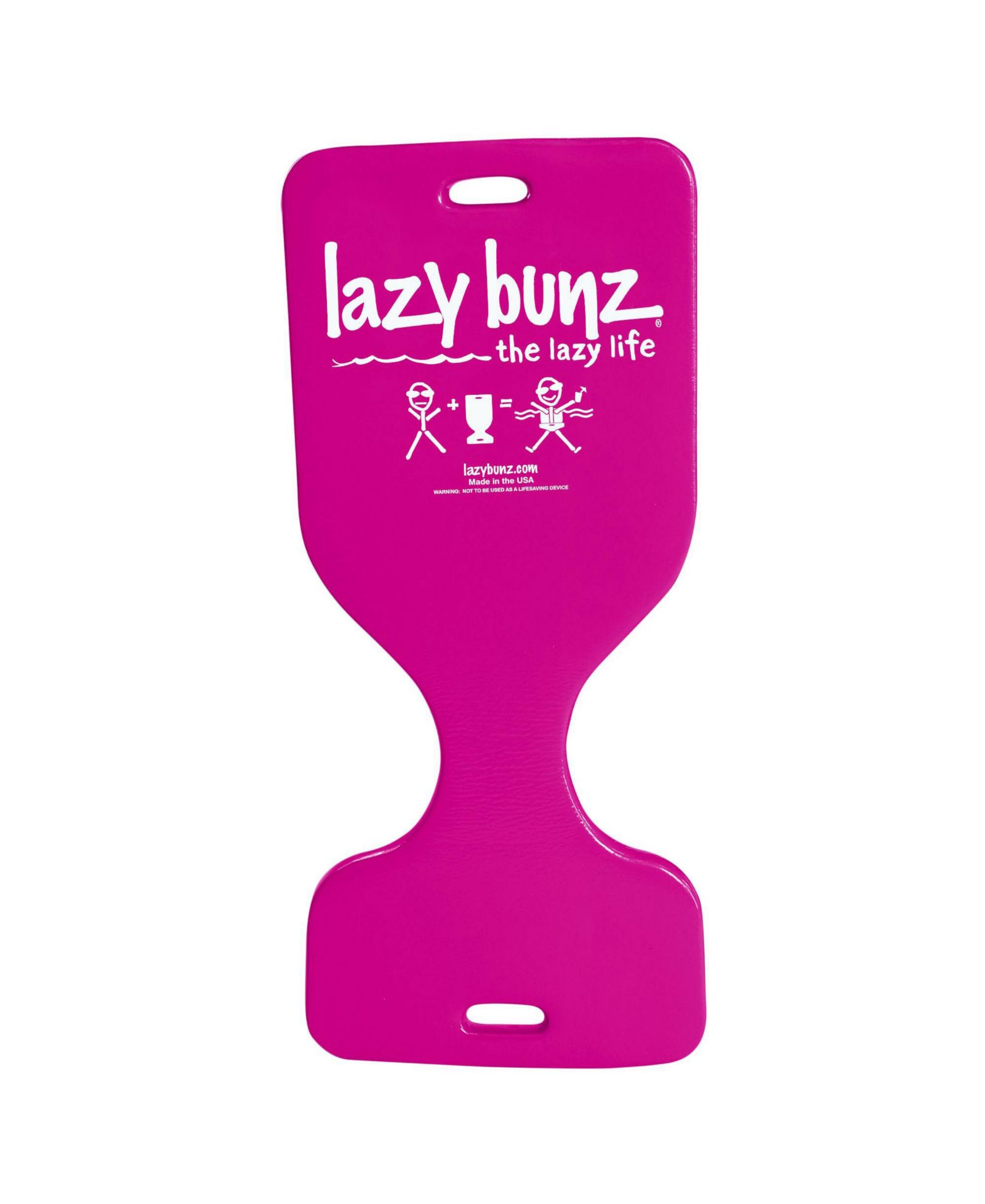Надувной матрас для бассейна TRC Recreation Lazy Bunz Foam Water Saddle, Flamingo Pink