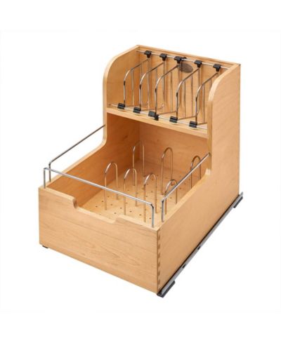Органайзер для хранения продуктов Rev-A-Shelf с мягким закрытием Natural 4FSCO-18SC-1