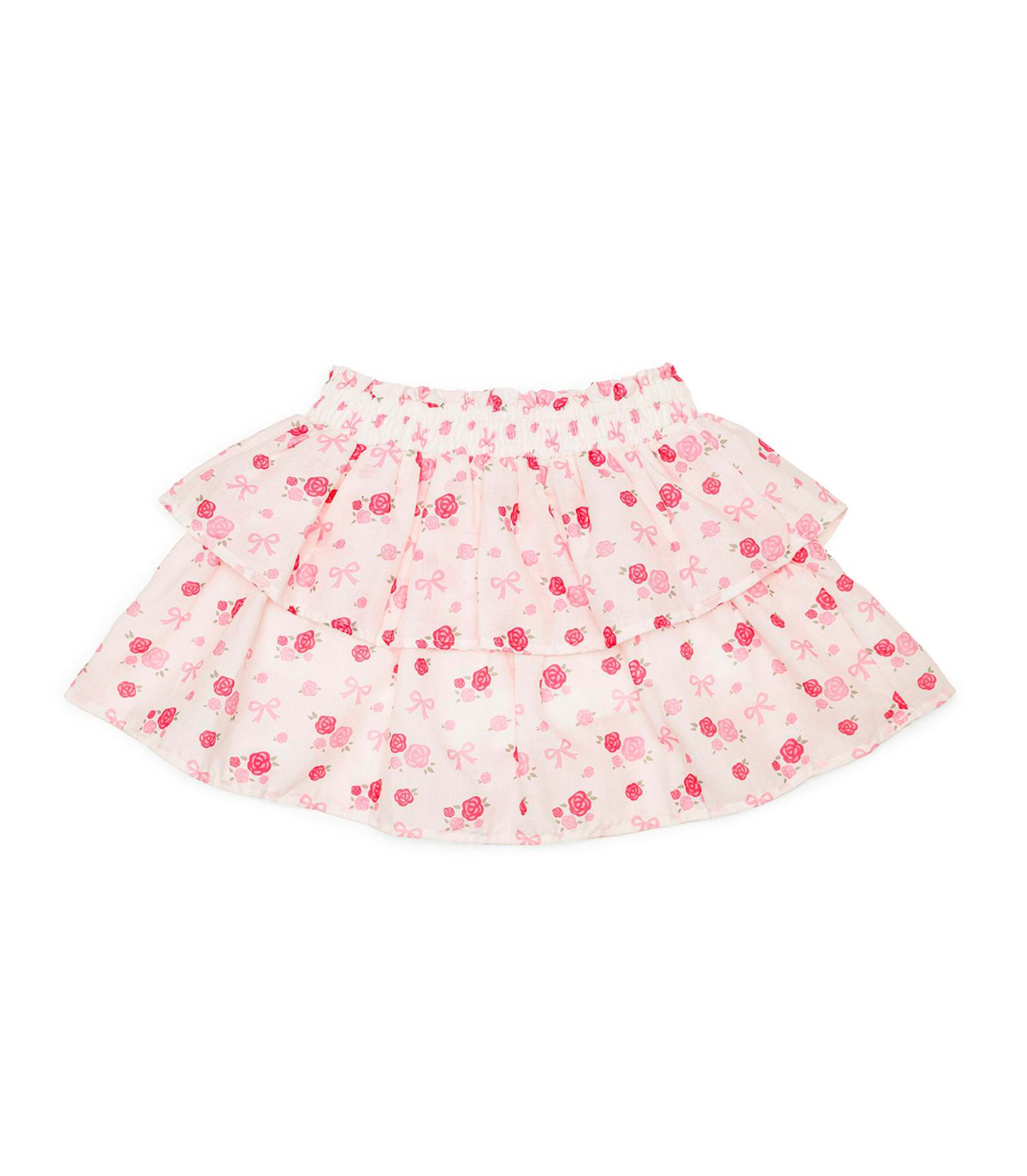 Sweet Wink Детские шорты-скирт с принтом Dainty Rose