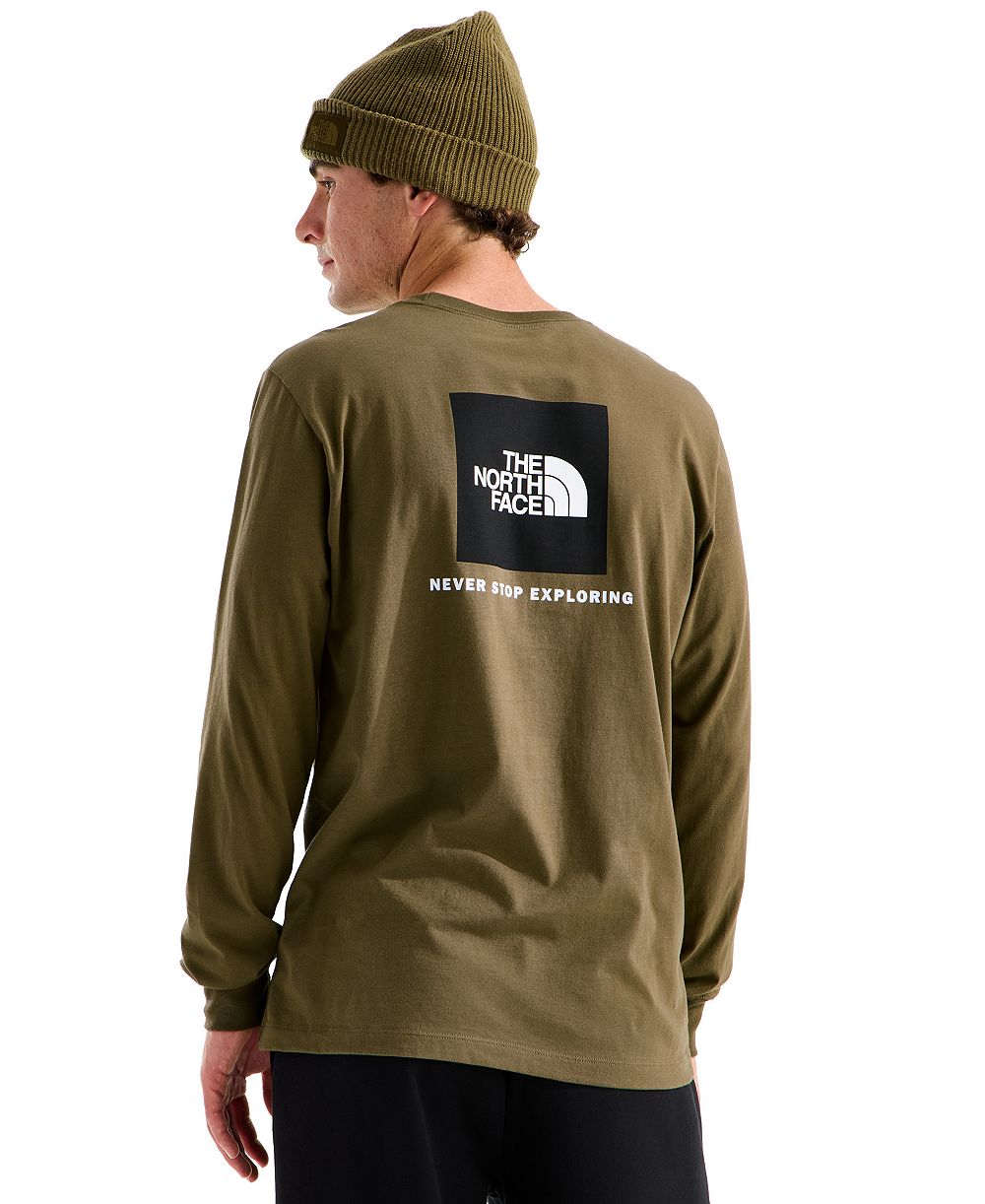 The North Face Men's Evolution Box NSE Long-Sleeve T-Shirt