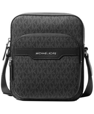 Michael Kors Мужская кросс-боди сумка Hudson Mini с фирменным логотипом