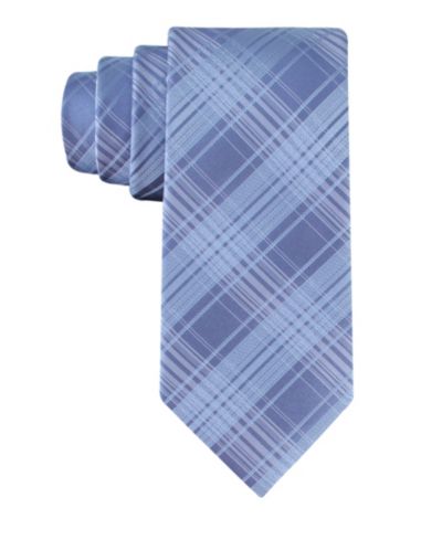 Calvin Klein Men's Classic-Fit Jover Plaid Tie
