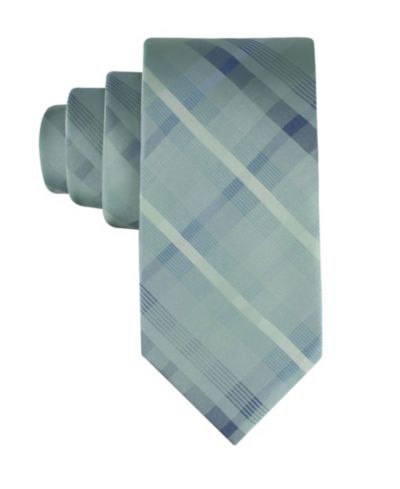 Мужской галстук Calvin Klein Drogo Plaid Pattern