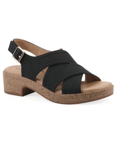 Женские сандалии Cliffs by White Mountain Finlee Block Heel