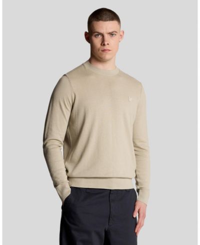 Мужской джемпер Lyle & Scott Tonal Superfine с круглым вырезом