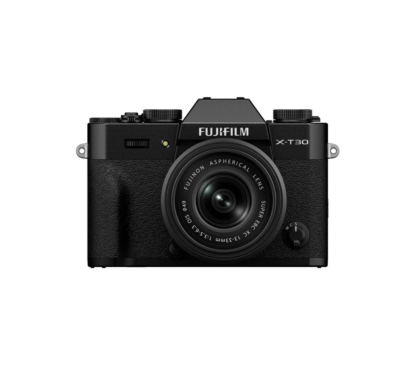 Fujifilm X-T30 III Mirrorless Camera with XC 13-33mm Lens, Black
