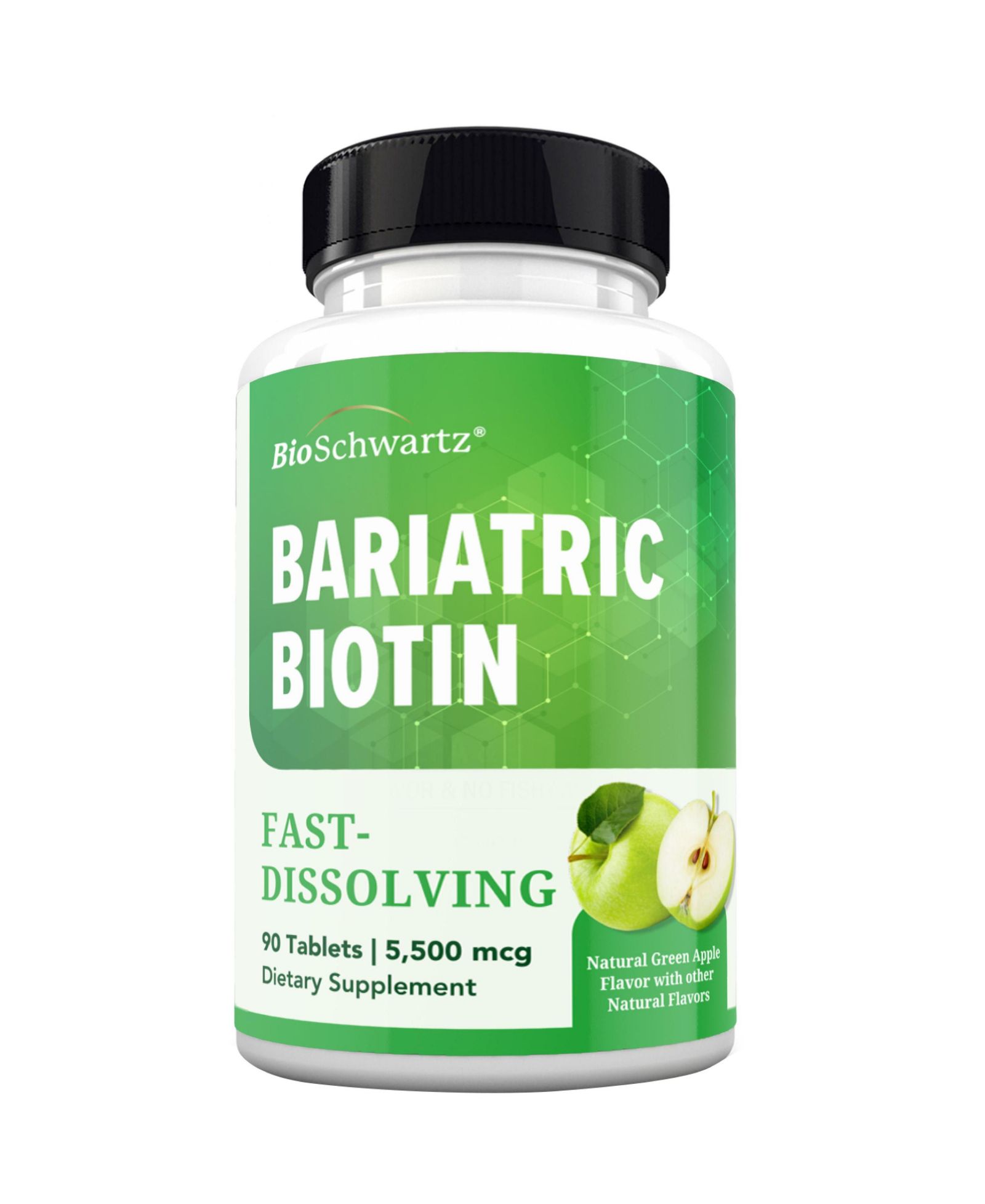 Bioschwartz Bariatric Biotin 90 Day Meltable Tablets, 90ct