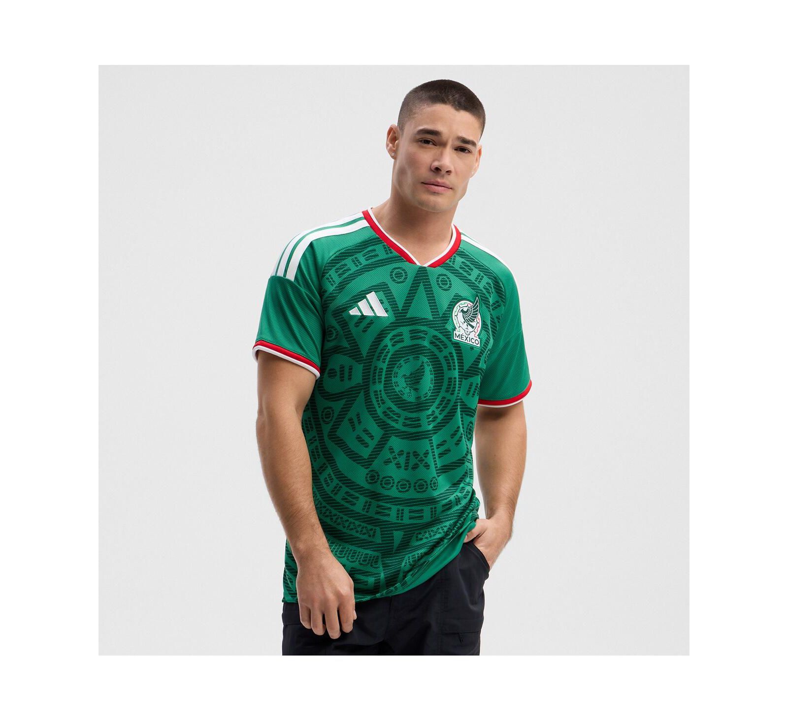 Adidas Men's Green Mexico National Team FIFA x World Cup 2026 Home Replica Jersey