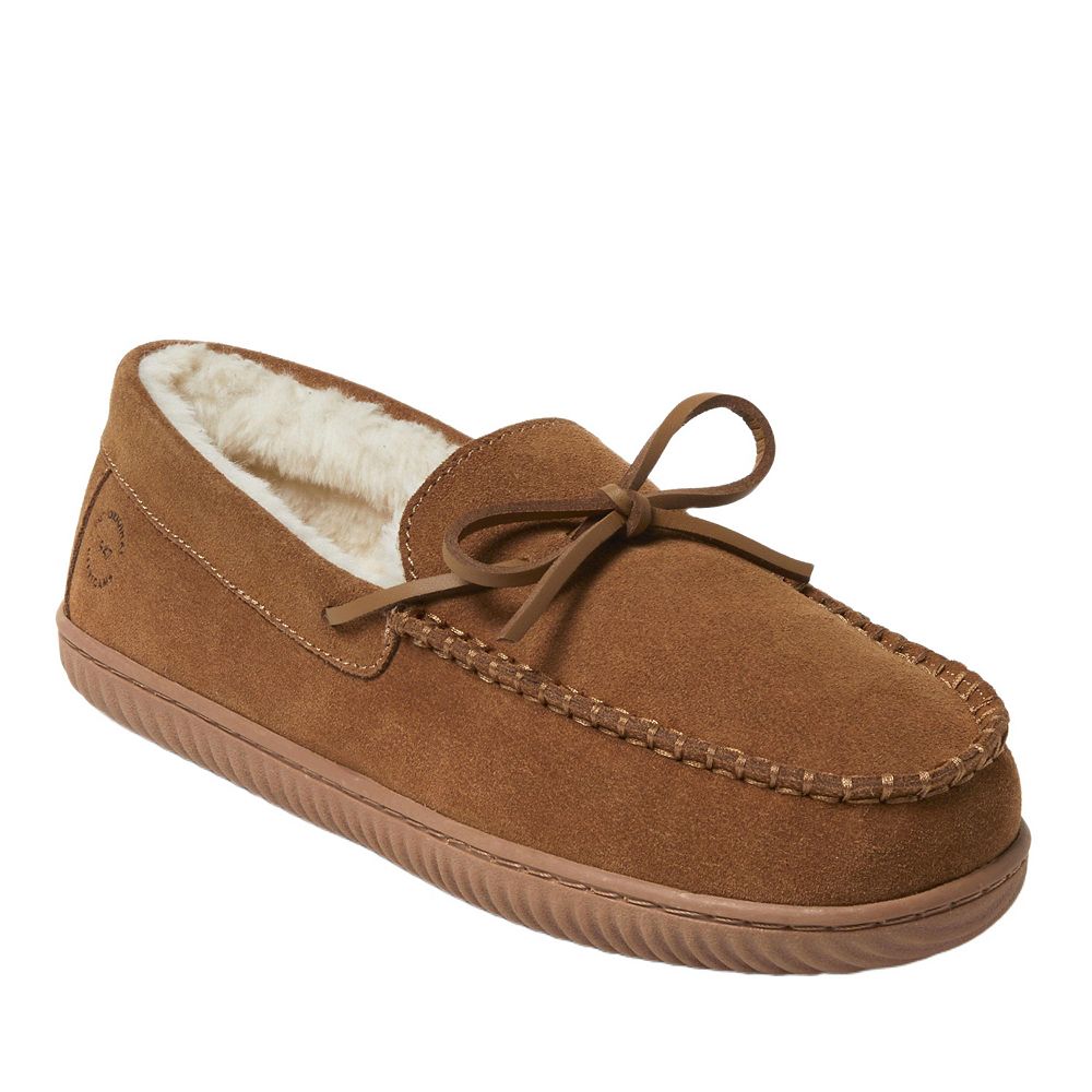 Мужские мокасины Dearfoams Douglas Genuine Suede House Slipper