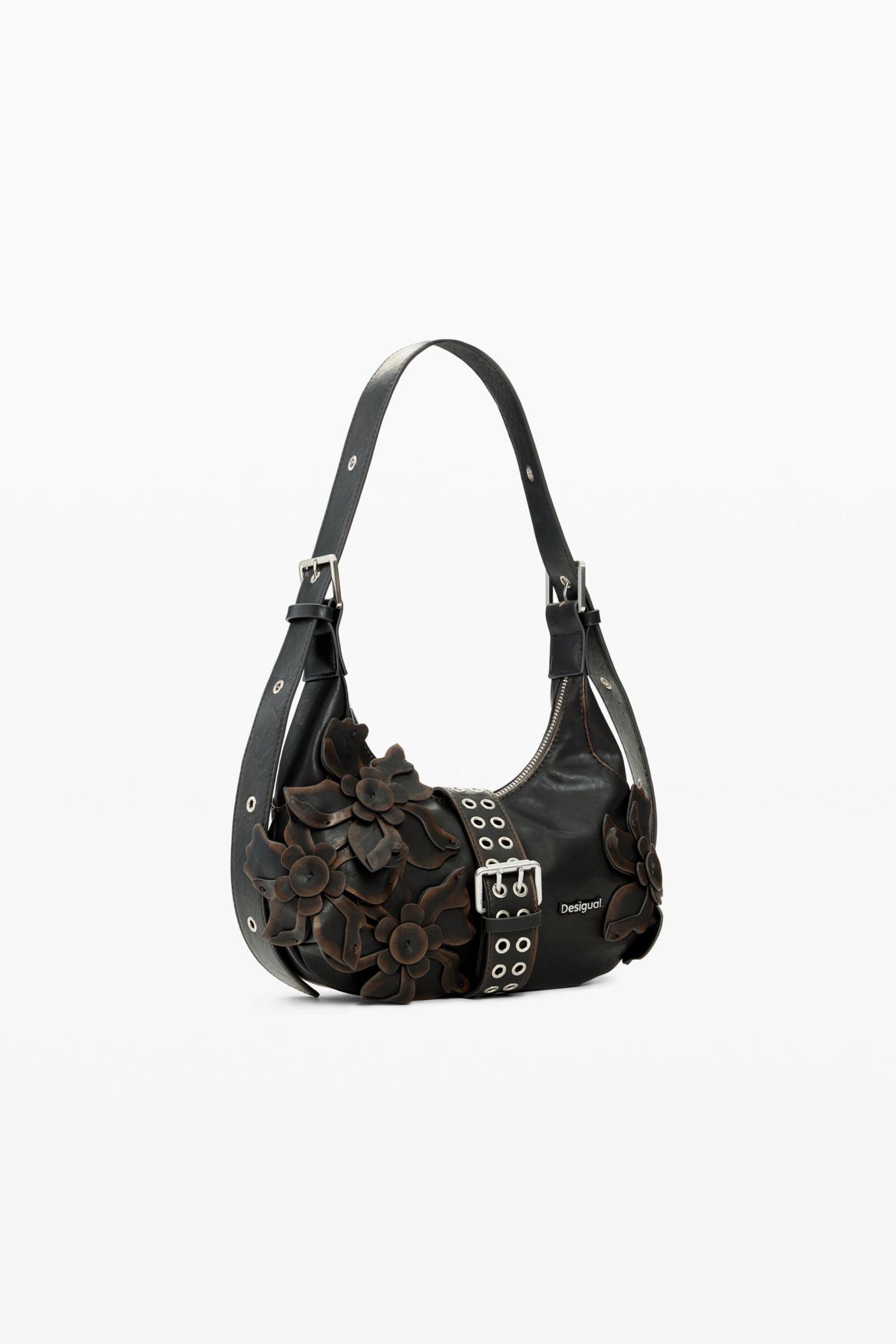 Desigual Women's Small bag flower appliques