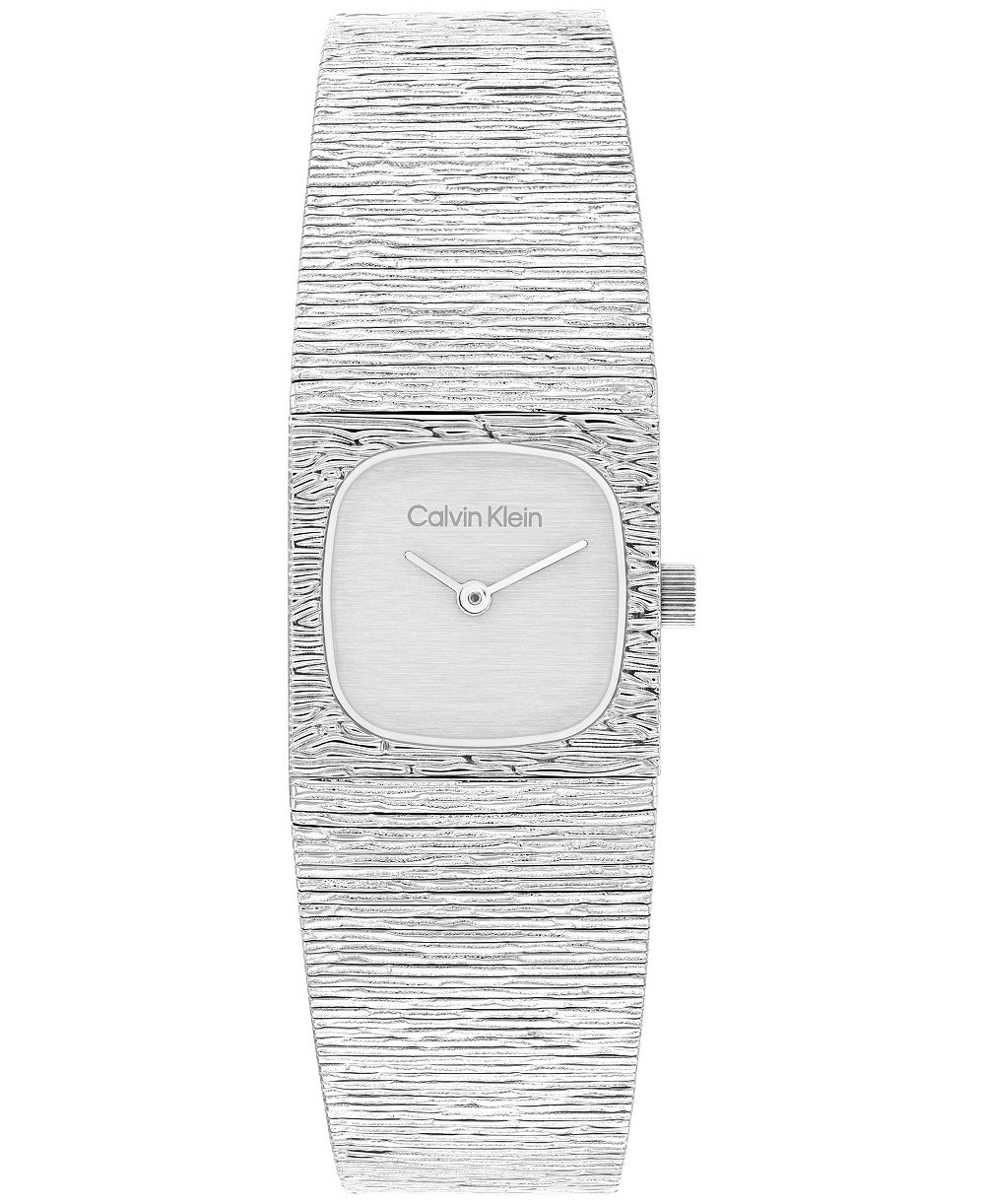 Женские часы Calvin Klein Sophisticated Square Silver Tone Stainless Steel, 20mm