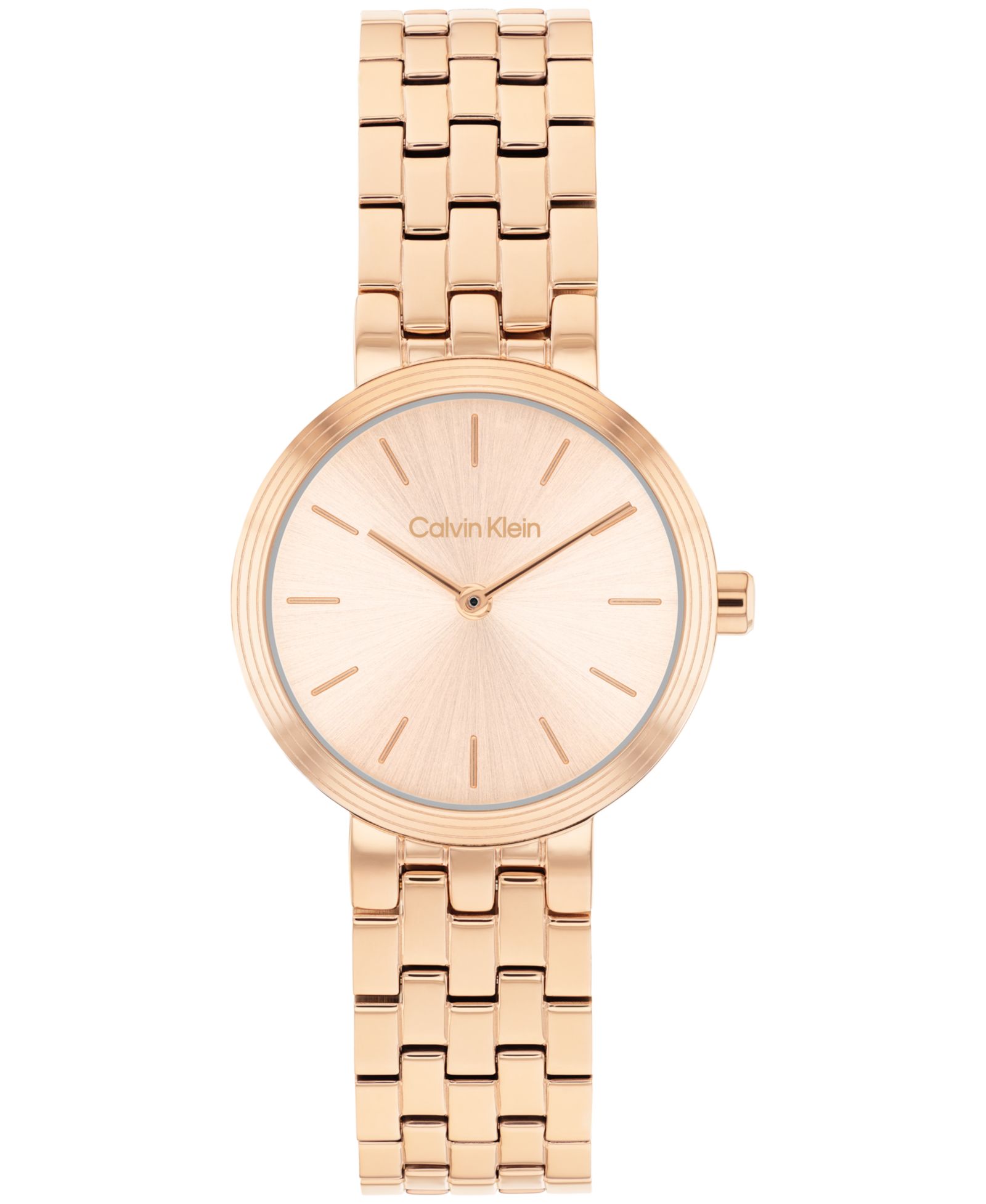 Calvin Klein Женские наручные часы Forme Rose Gold Tone Stainless Steel, 26mm