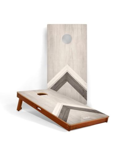 Elakai Modern Angle Regulation Wood Collapsible Cornhole Boards, 2-Piece Set, For 4 Players, Ages 14 & Up
