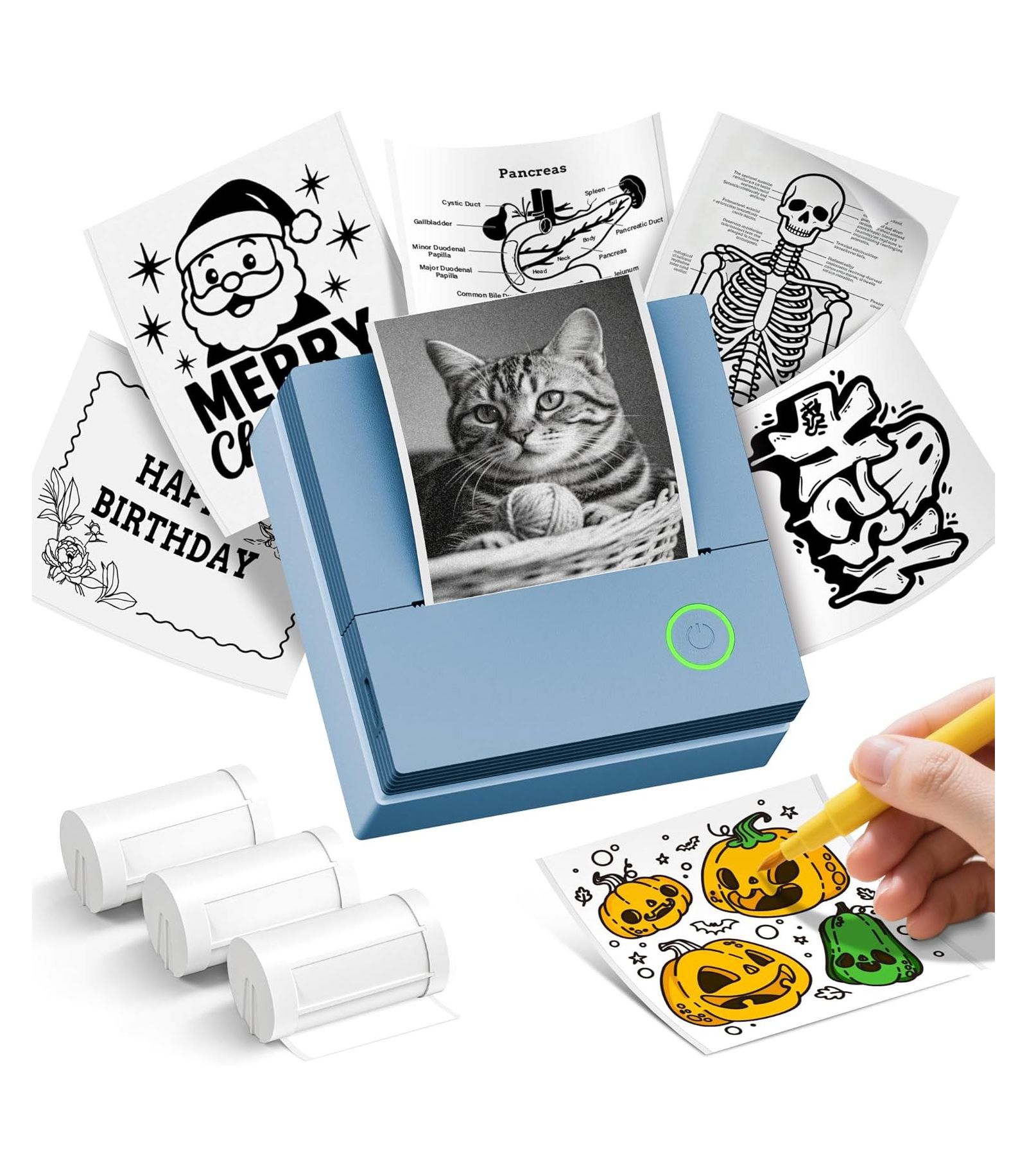 Swifint PM290C Portable Bluetooth Thermal Label Printer