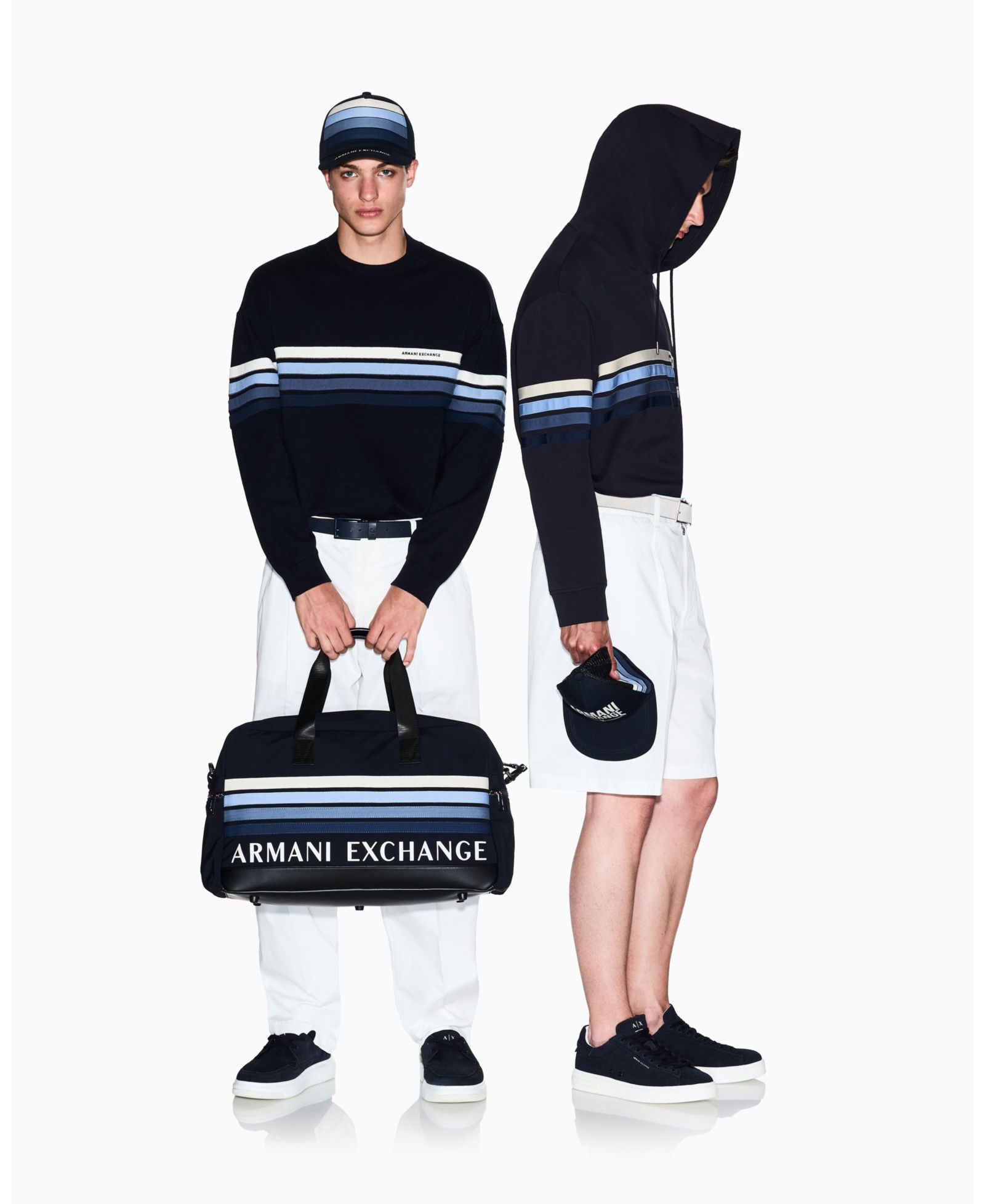 Мужское худи A|X Armani Exchange 4 Stripes