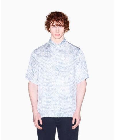 Мужская рубашка A|X Armani Exchange Silky Printed Button Up