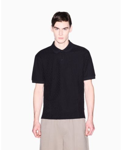 A|X Armani Exchange Мужская рубашка поло из хлопка с логотипом