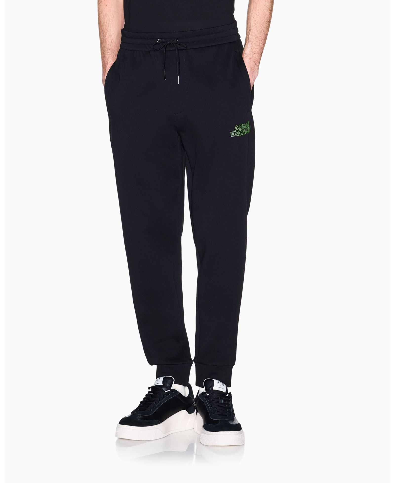 Мужские джоггеры A|X Armani Exchange Elevated Logo Fleece