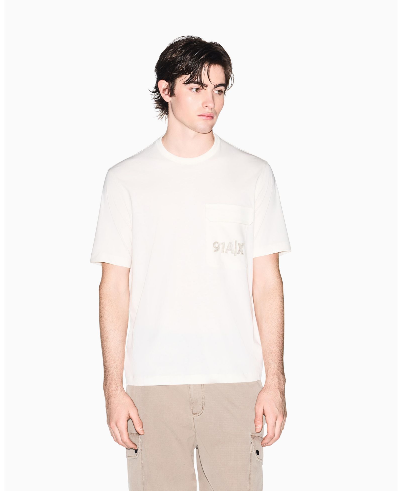 A|X Armani Exchange Men's Short Sleeve Pocket T-Shirt