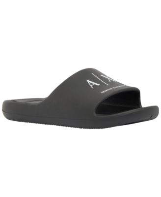 Мужские шлепанцы A|X Armani Exchange Corporate Logo Bubble