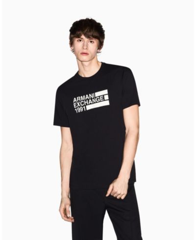A|X Armani Exchange Мужская футболка с логотипом и коротким рукавом
