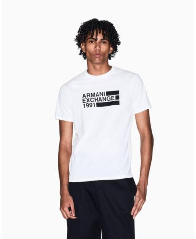 Мужская футболка A|X Armani Exchange с логотипом и коротким рукавом