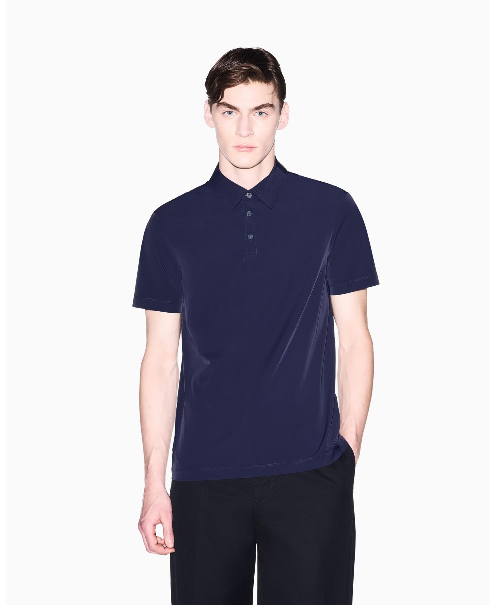 A|X Armani Exchange Men's Commuting Short Sleeve Polo Shirt