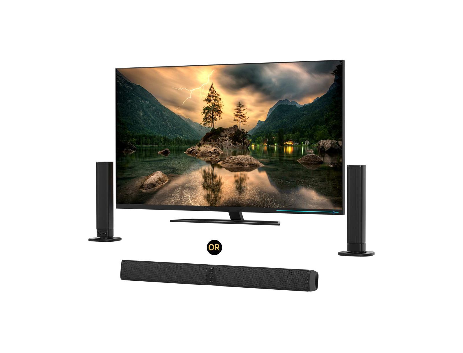 Саундбар Artudatech 20W с Bluetooth 4.0, трансформирующийся в две колонки