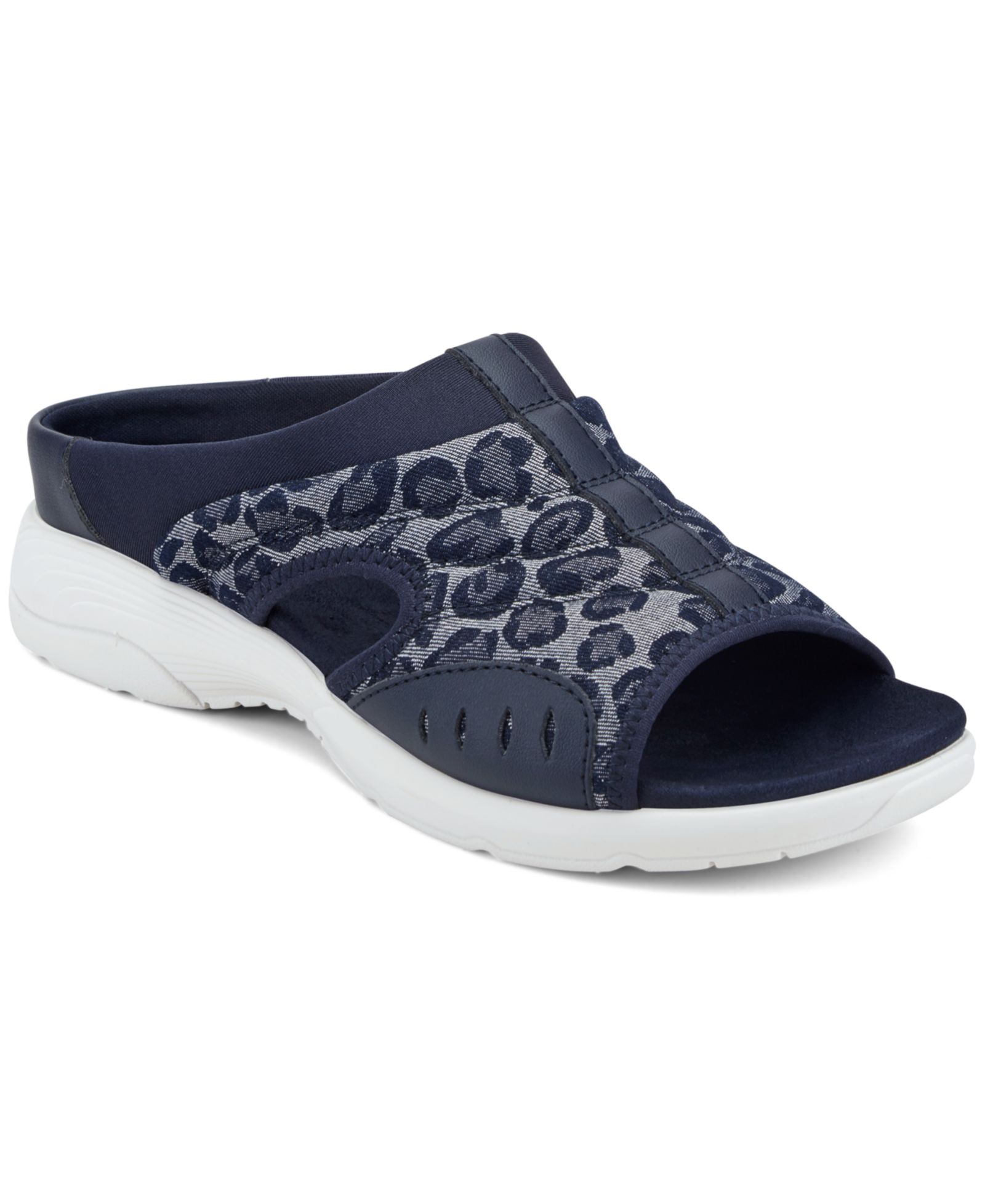 Easy Spirit Женские Traciee Lightweight Flat Easy-On Sandals