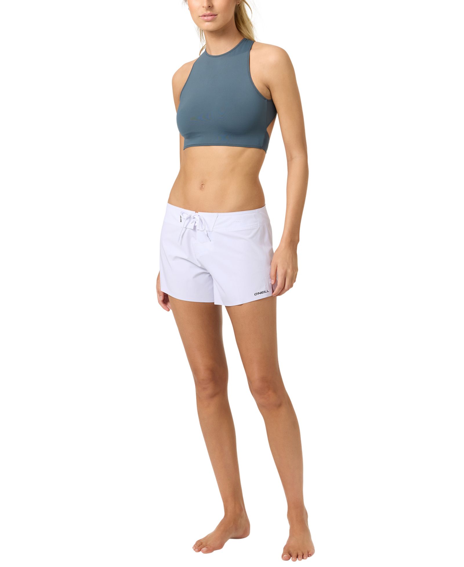 O'Neill Women's Hyperfreak Tech Stoke Side Slits Board Cover-Up Shorts