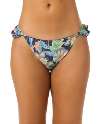O'Neill Women's Mermaid Floral Jalisco Pull-On Bikini Bottom