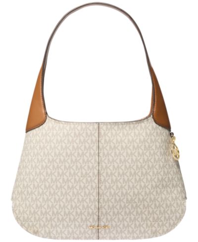 Michael Kors Alice Signature Large Shoulder Handbag