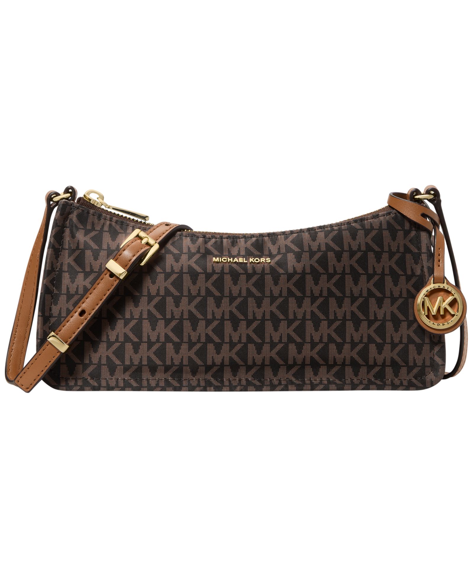 Маленькая кросс-боди сумка Michael Kors Signature Zadie East West