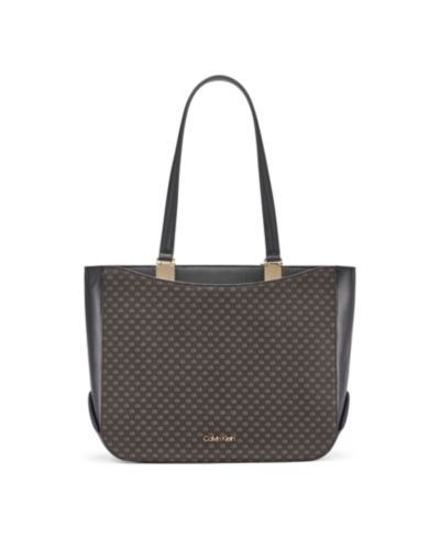 Большая сумка тоут Calvin Klein Akari Signature